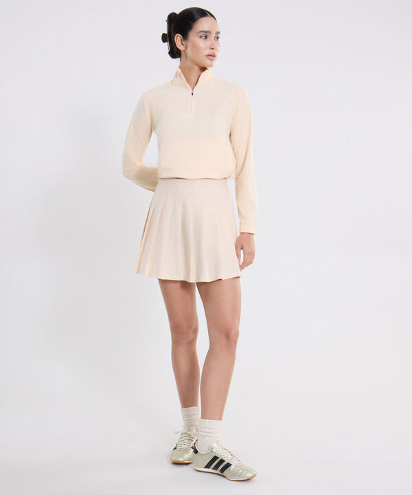Falda Para Mujer Crema