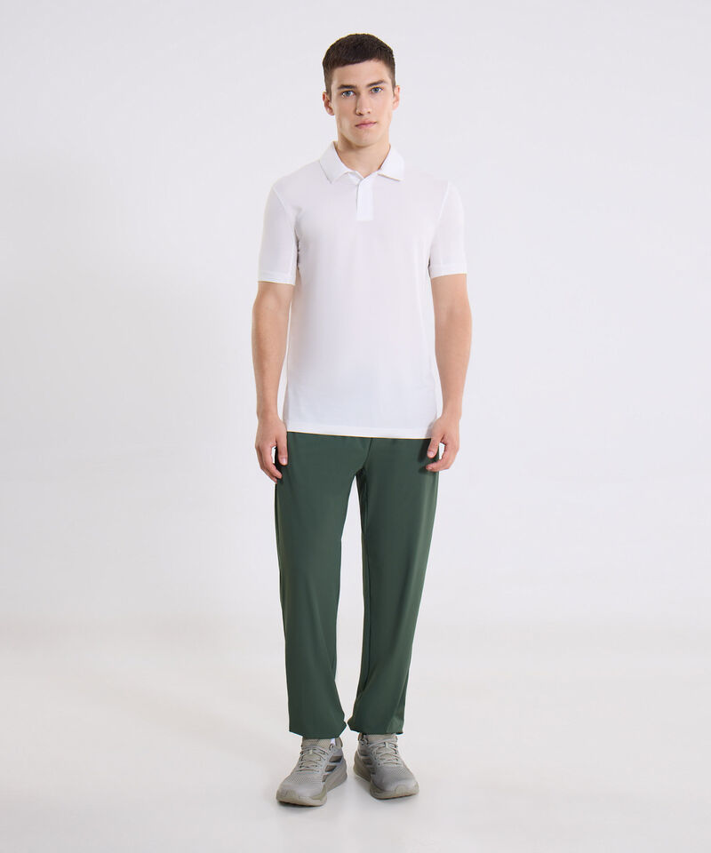 Polo Para Hombre Blanco