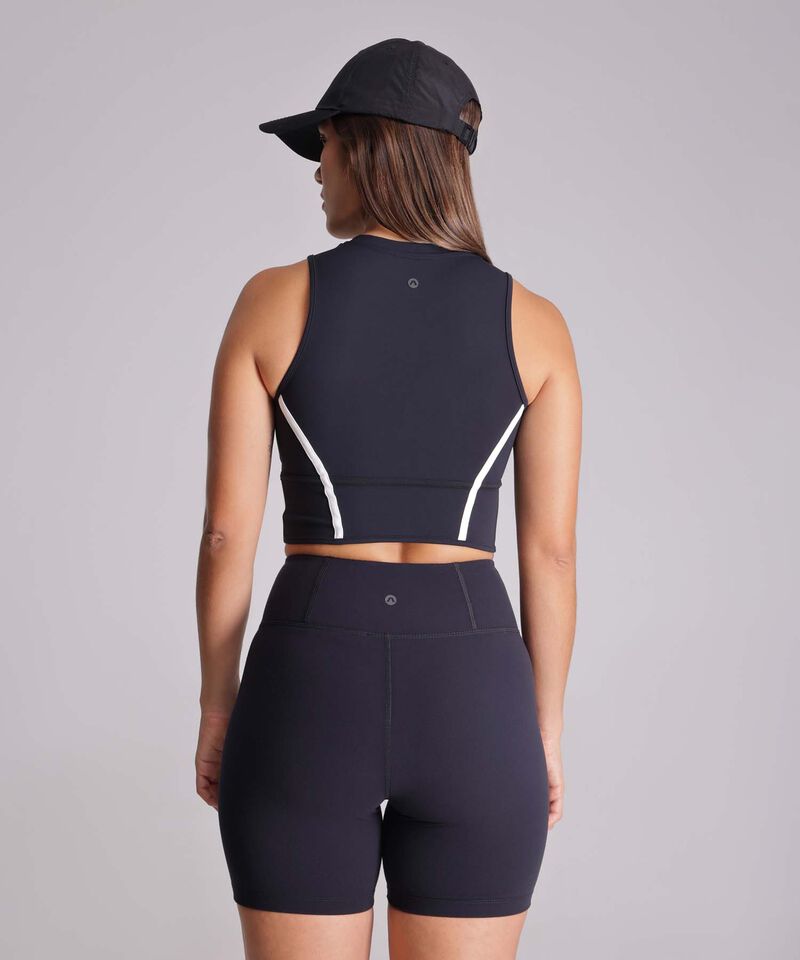 Camiseta Para Mujer Negro