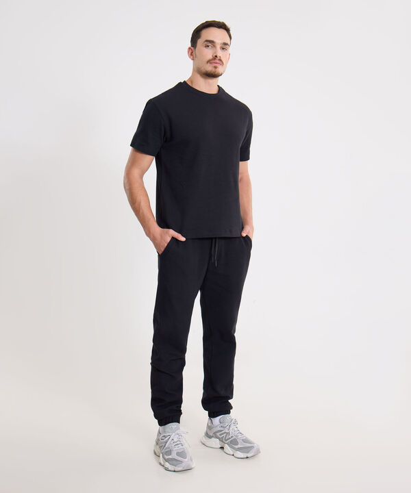 Camiseta Para Hombre Negro