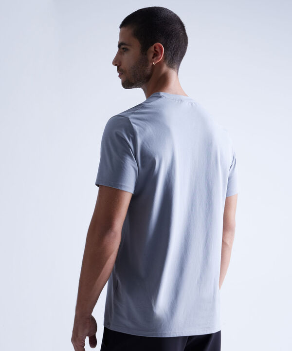 Camiseta Para Hombre Gris image number null