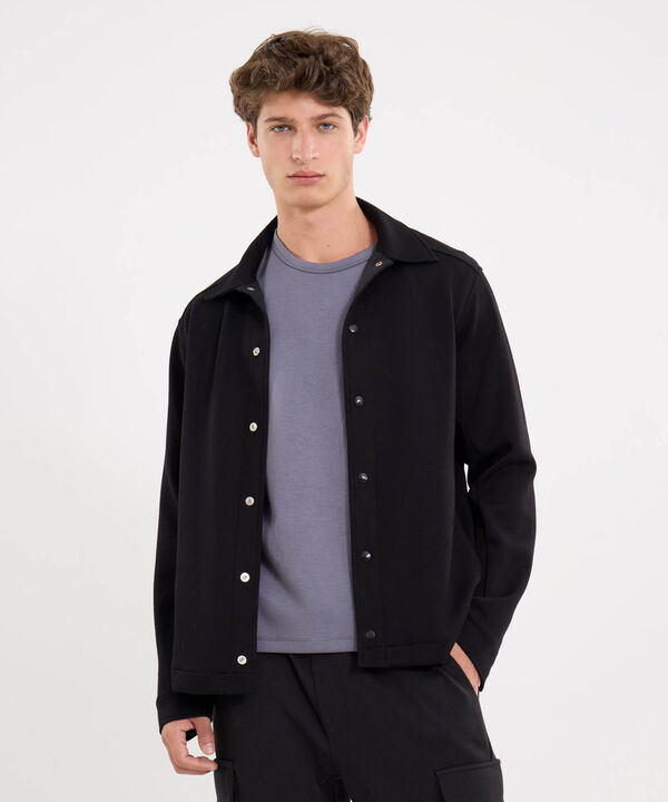 Chaqueta Para Hombre Negro image number null