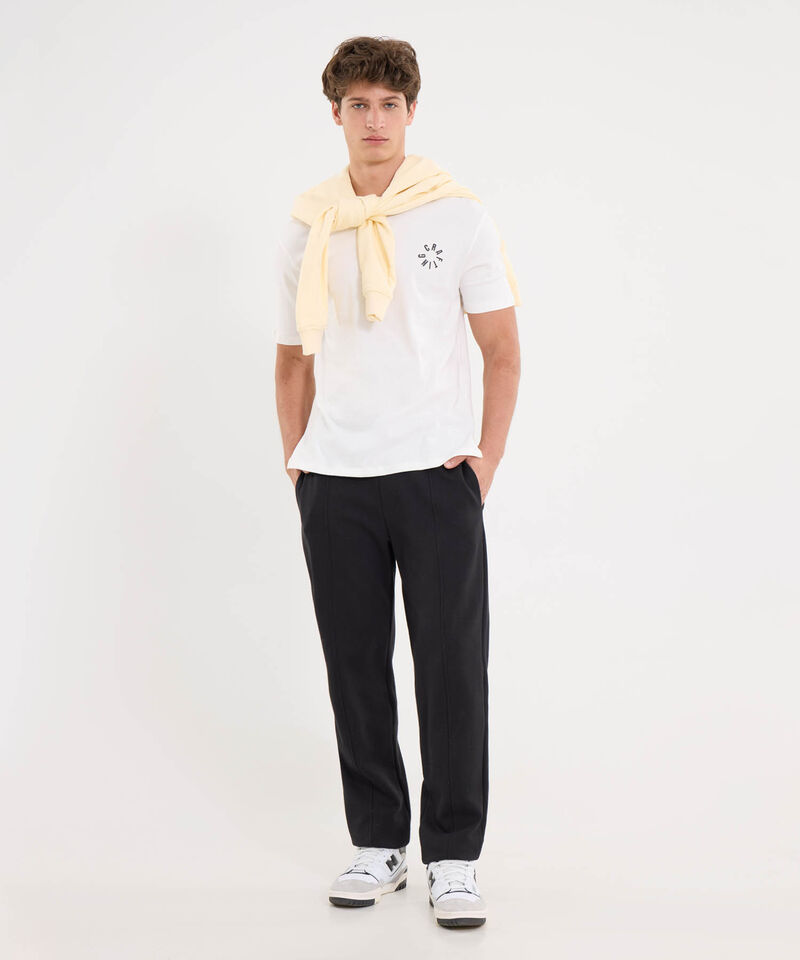 Camiseta Para Hombre Marfil