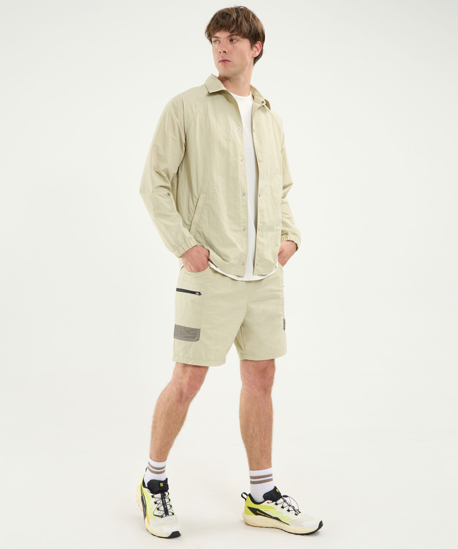 Chaqueta Para Hombre Beige