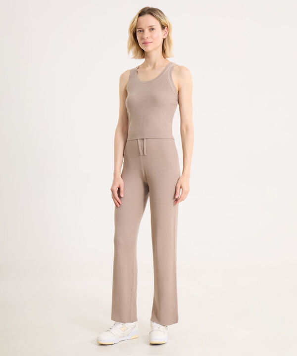 Pantalon Para Mujer Beige image number null