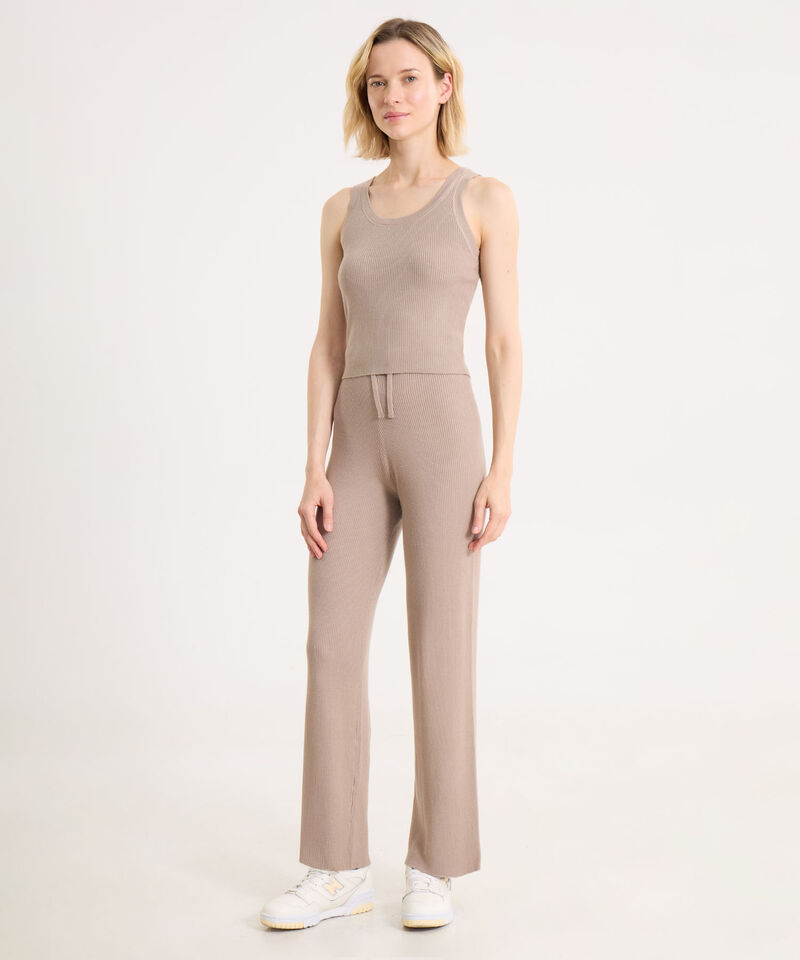Pantalon Para Mujer Beige