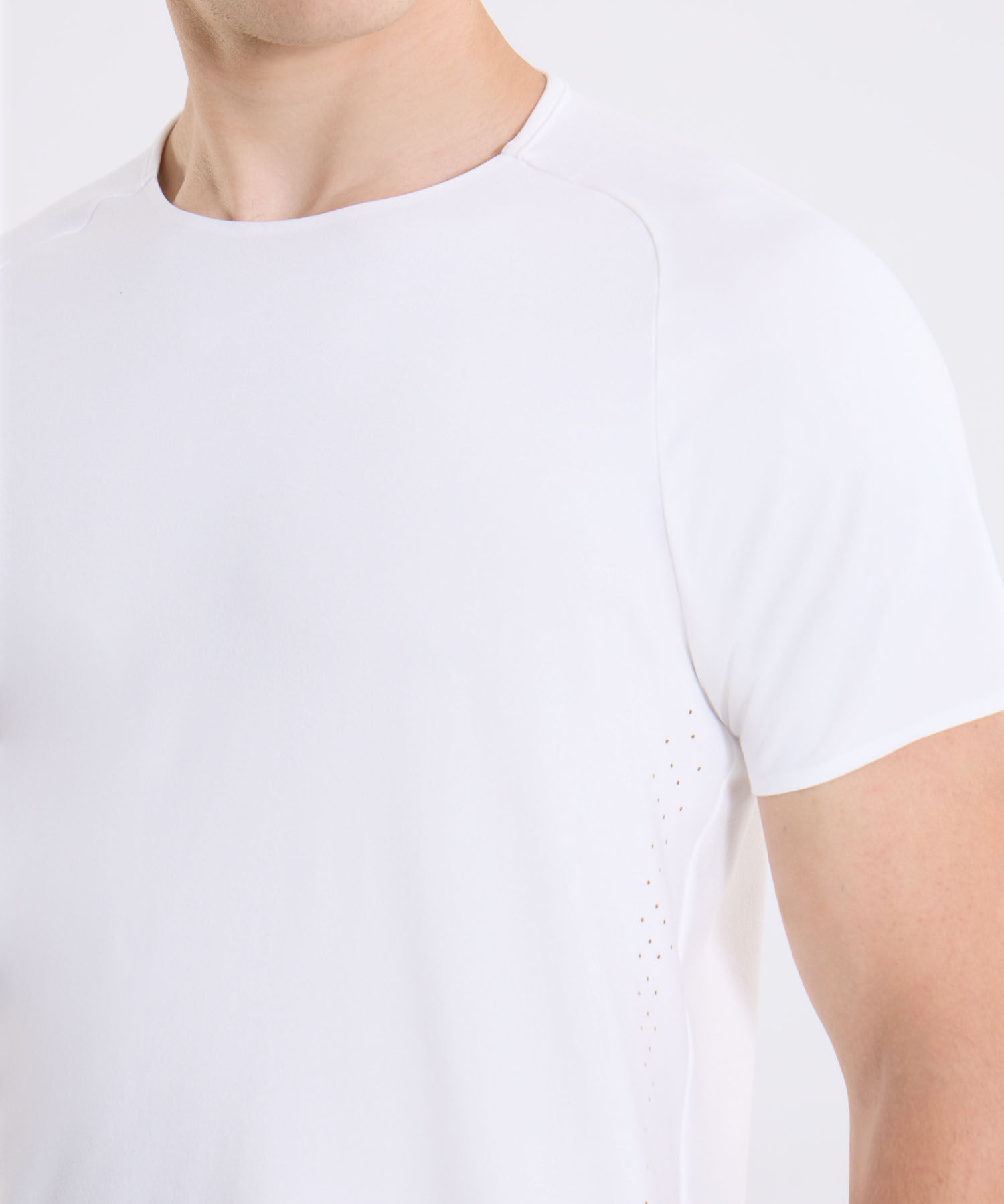 Camiseta Para Hombre Blanco