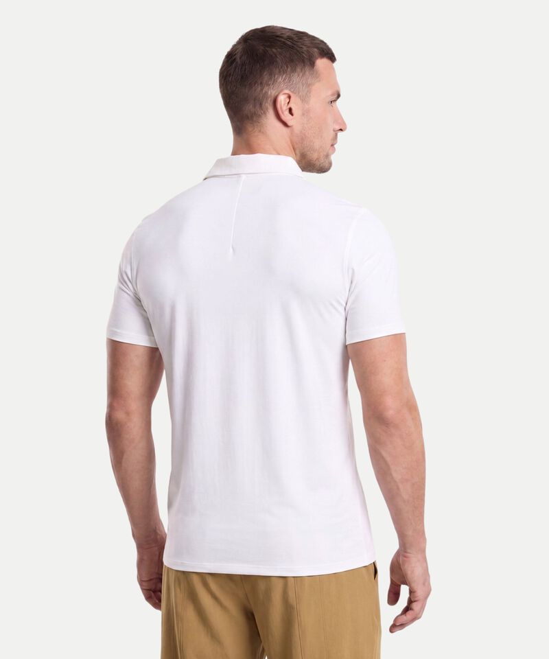 Polo Para Hombre Blanco