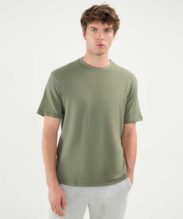 Camiseta Para Hombre Verde image number null