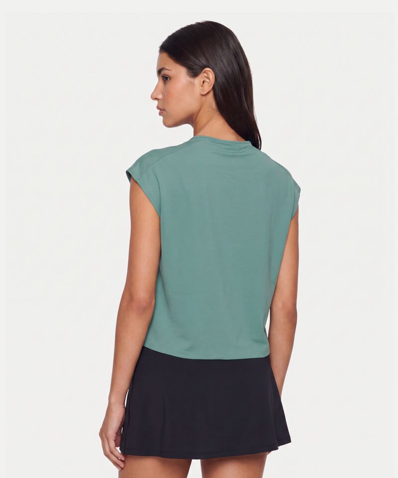 Camiseta Para Mujer Verde