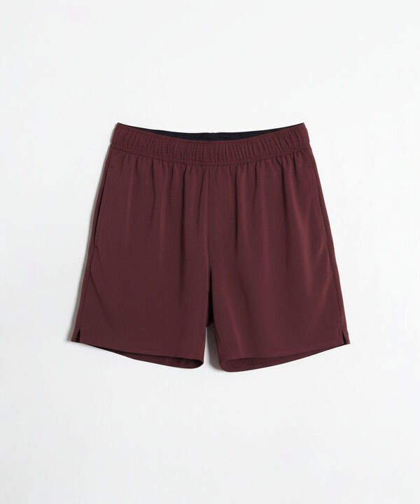 Bermuda Para Hombre Vino image number null