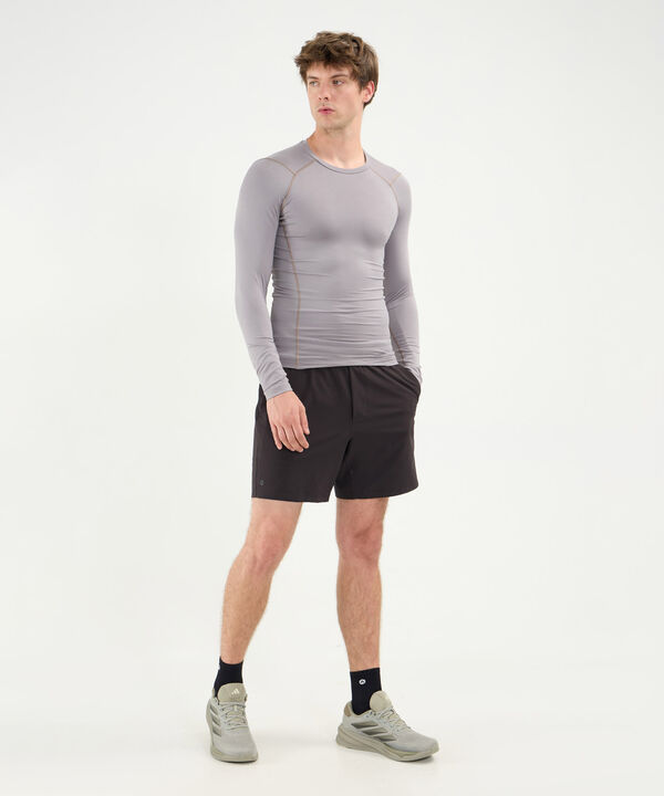 Camiseta Para Hombre Gris image number null