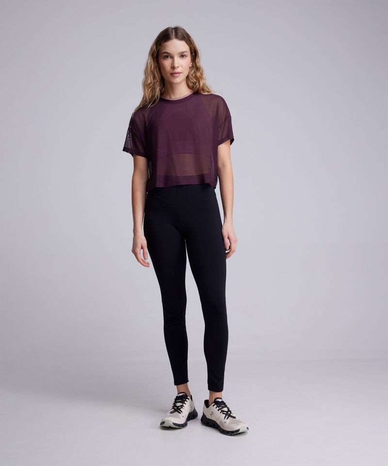 Camiseta Para Mujer Morado
