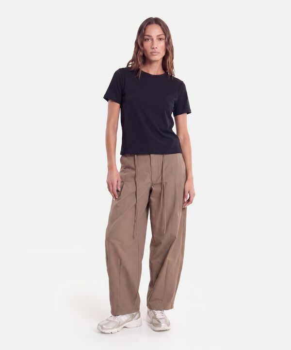 Camiseta Para Mujer Negro