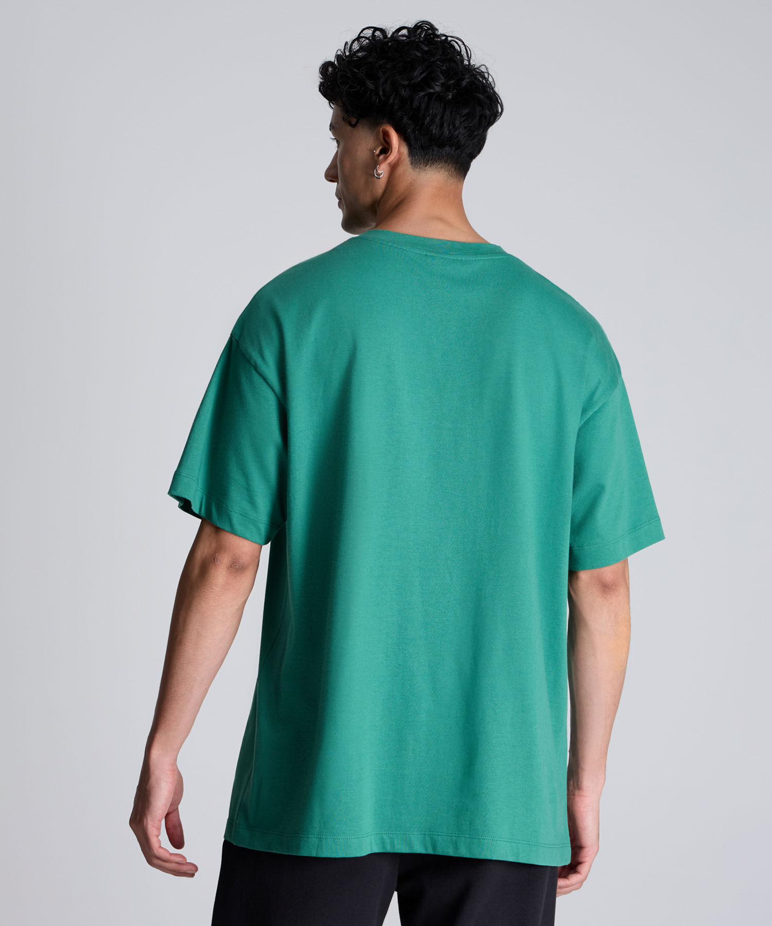Camiseta Para Hombre Verde