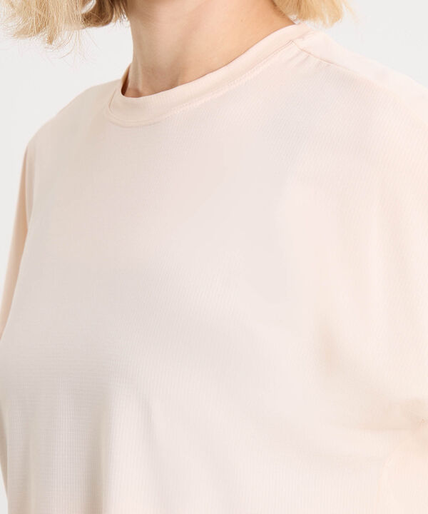 Camiseta Para Mujer Crema image number null