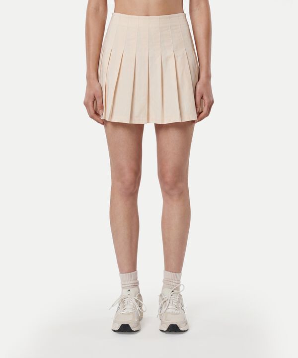 Falda Para Mujer Crema image number null