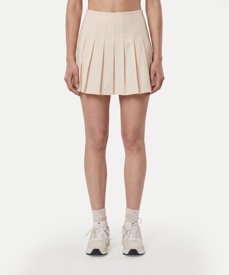 Falda Para Mujer Crema
