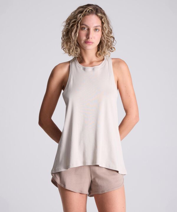Camiseta Para Mujer Beige image number null