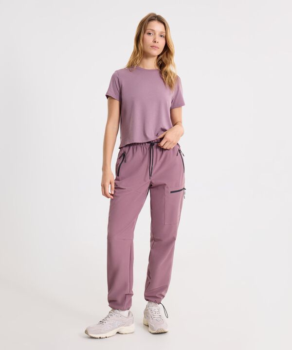 Camiseta Para Mujer Morado image number null