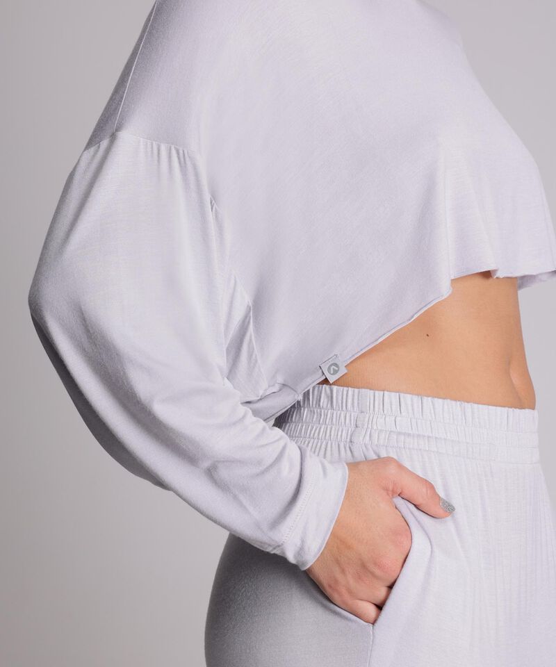 Camiseta Para Mujer Gris