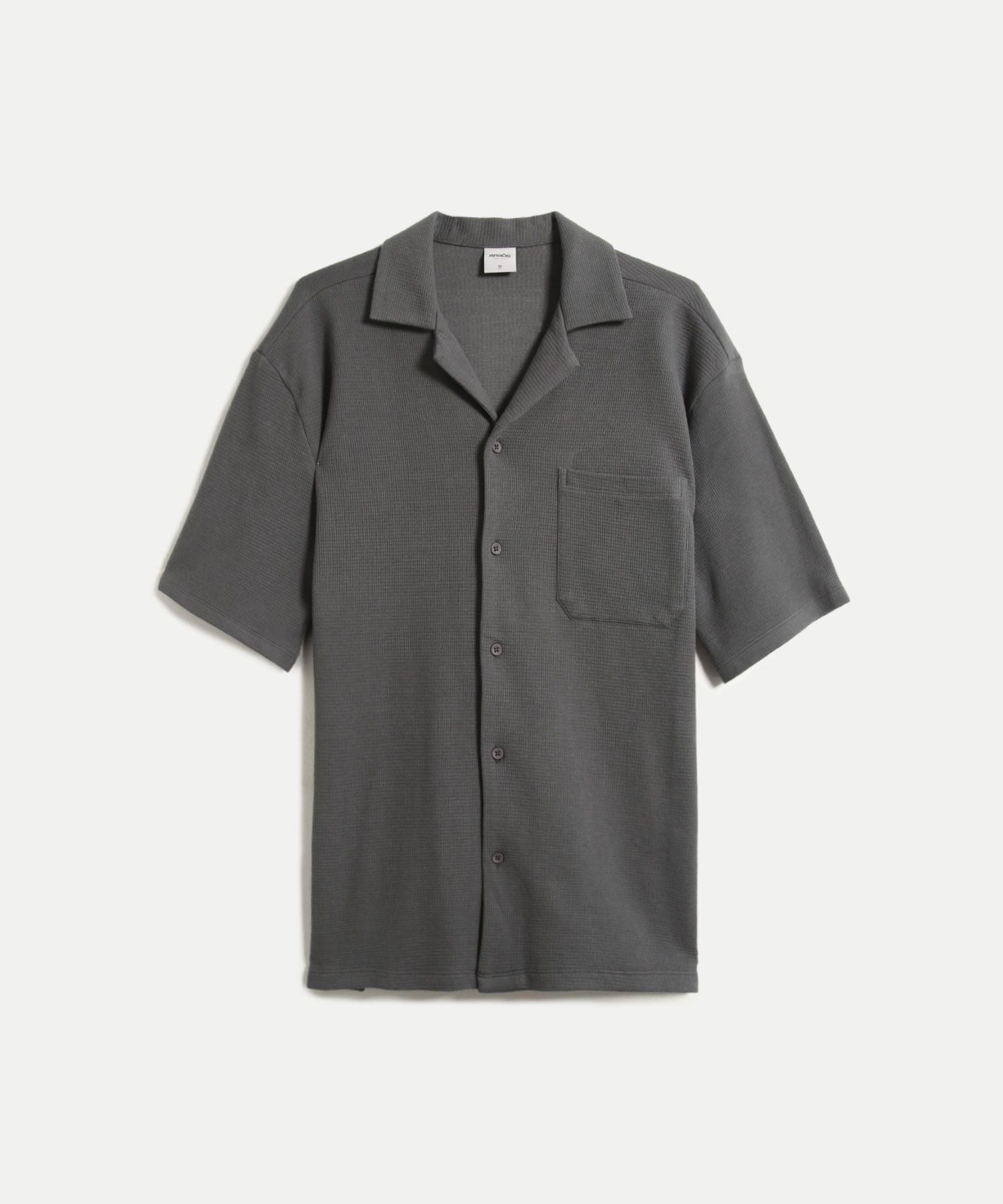 Camisa Para Hombre GrisOscuro