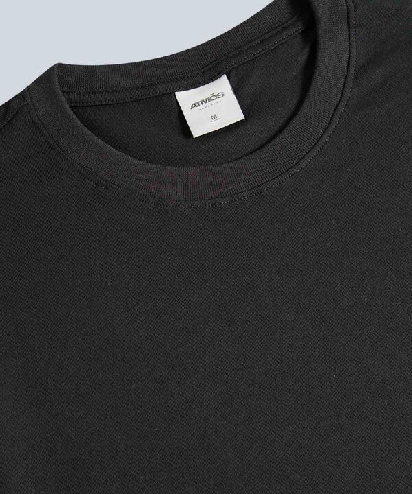Camiseta Para Hombre Negro image number null