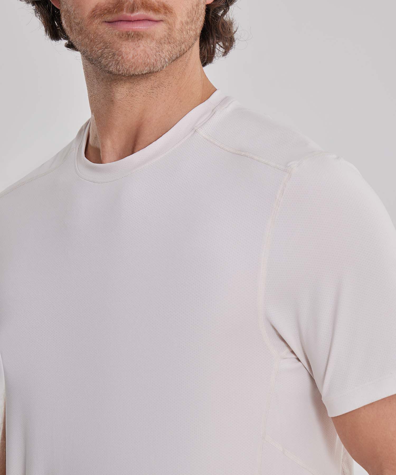 Camiseta Para Hombre Beige