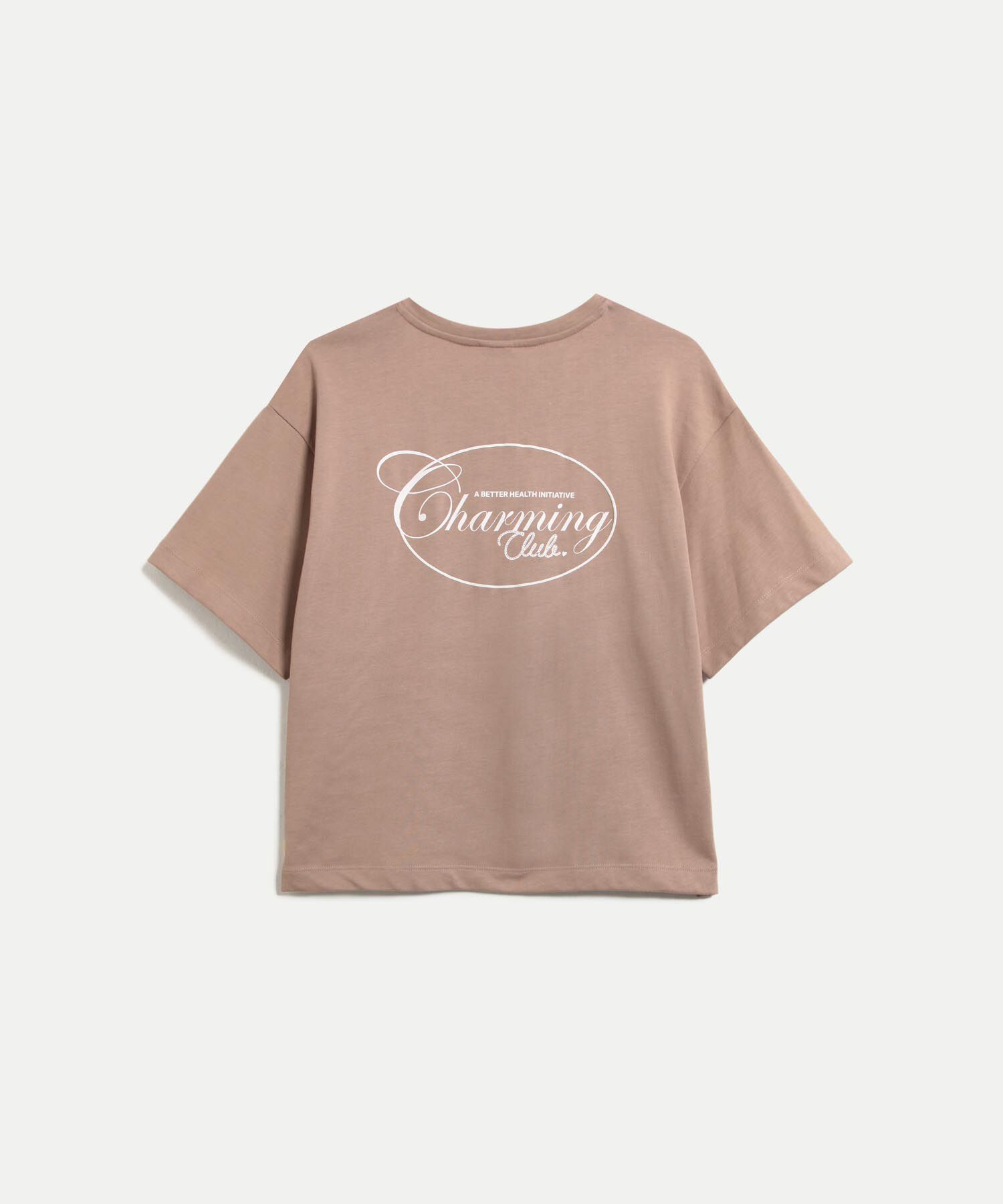 Camiseta Para Mujer Cafe