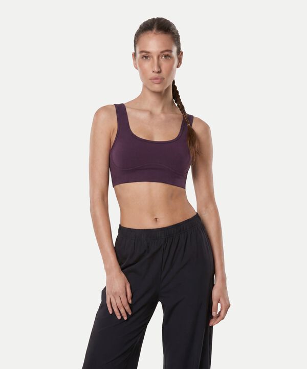 Top Para Mujer Morado image number null