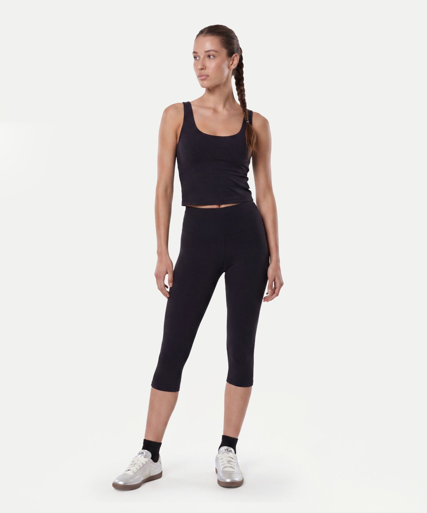 Camiseta Para Mujer Negro