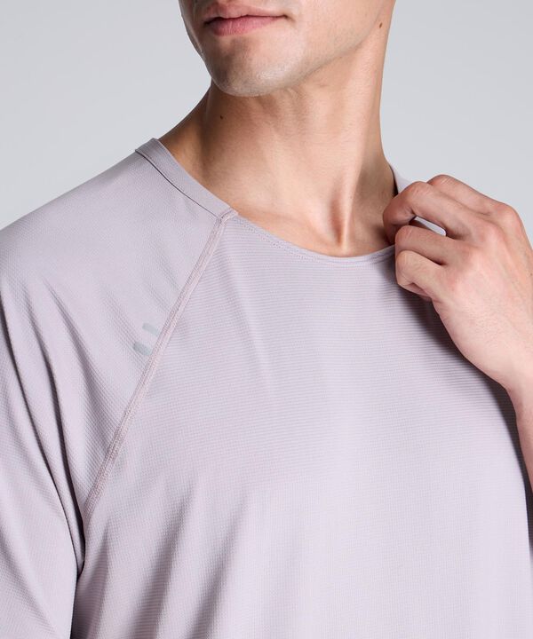 Camiseta Para Hombre LilaPastel image number null