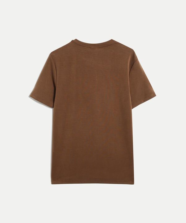 Camiseta Para Hombre Cafe image number null