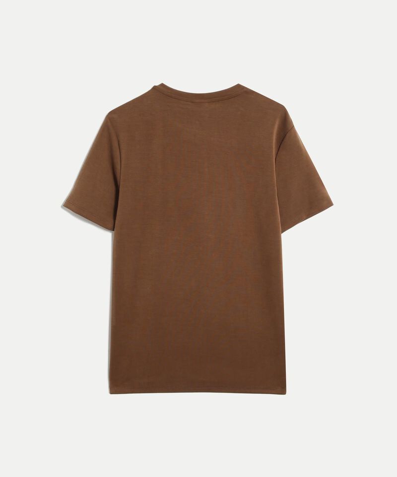 Camiseta Para Hombre Cafe