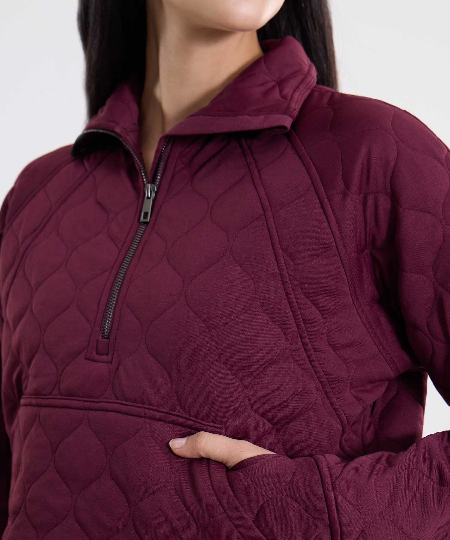 Chaqueta Para Mujer Vino