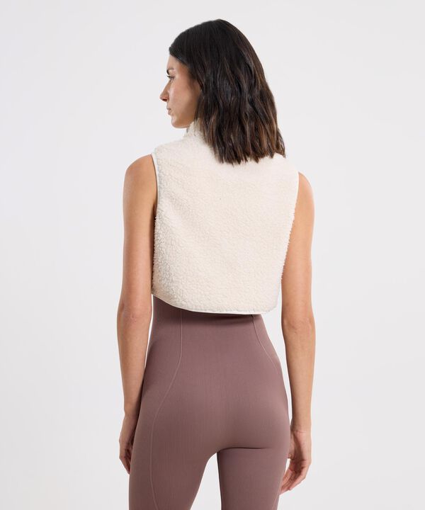 Chaleco Para Mujer Marfil