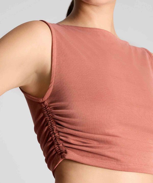 Camiseta Para Mujer Naranja image number null