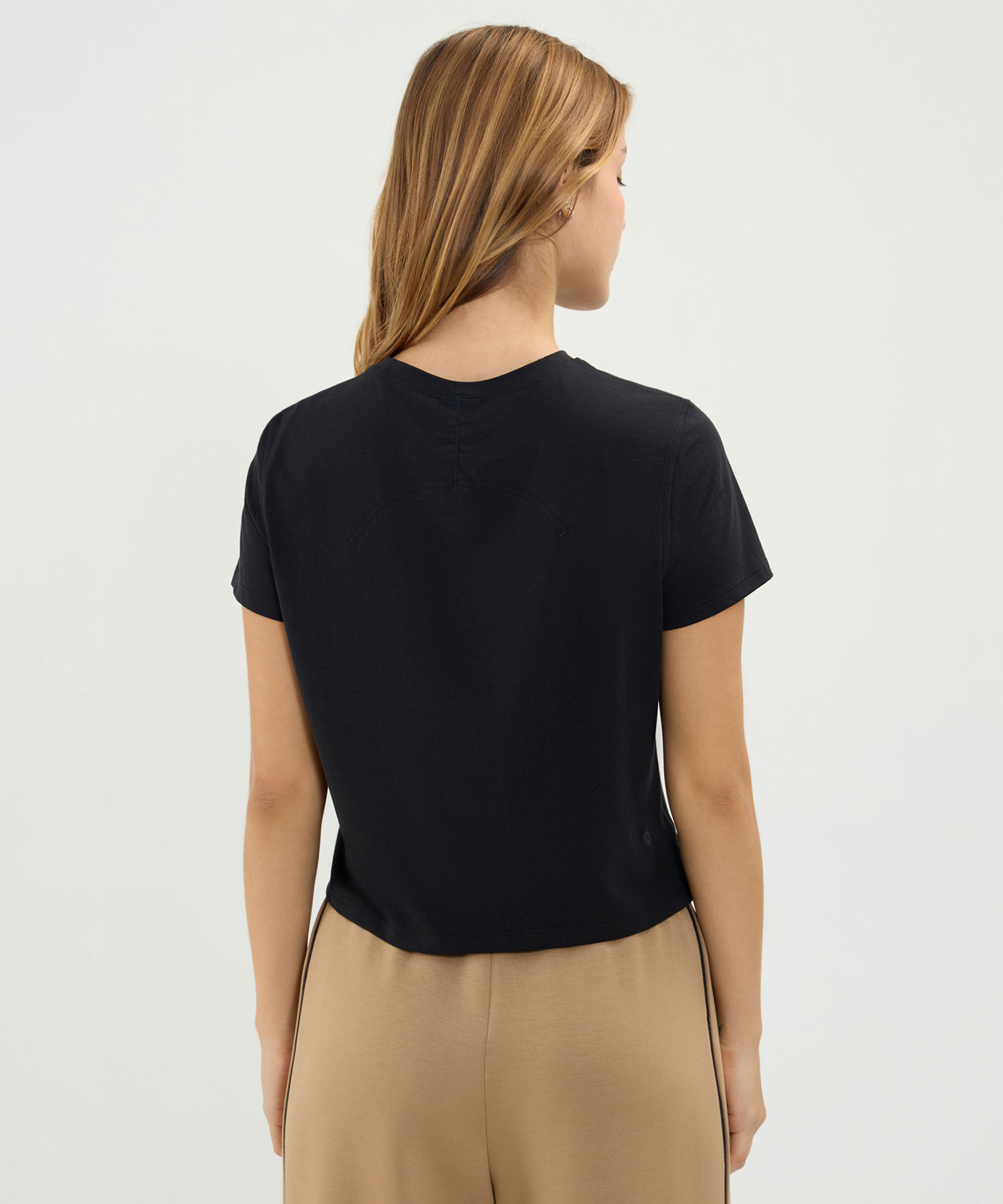 Camiseta Para Mujer Negro
