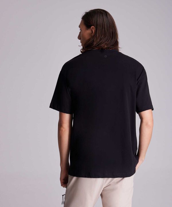 Camiseta Para Hombre Negro image number null