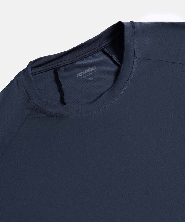 Camiseta Para Hombre AzulOscuro image number null