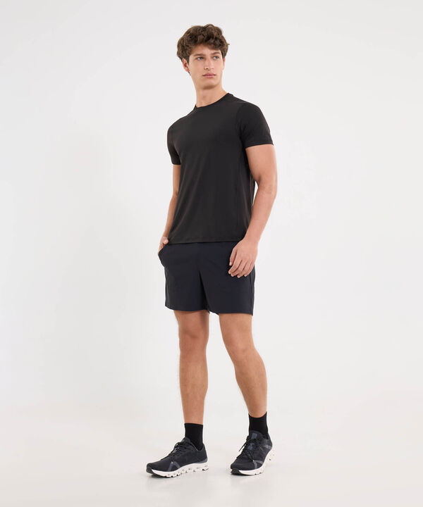 Camiseta Para Hombre Negro image number null