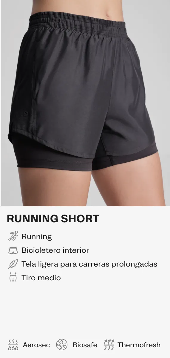 Shorts Deportivos Mujer