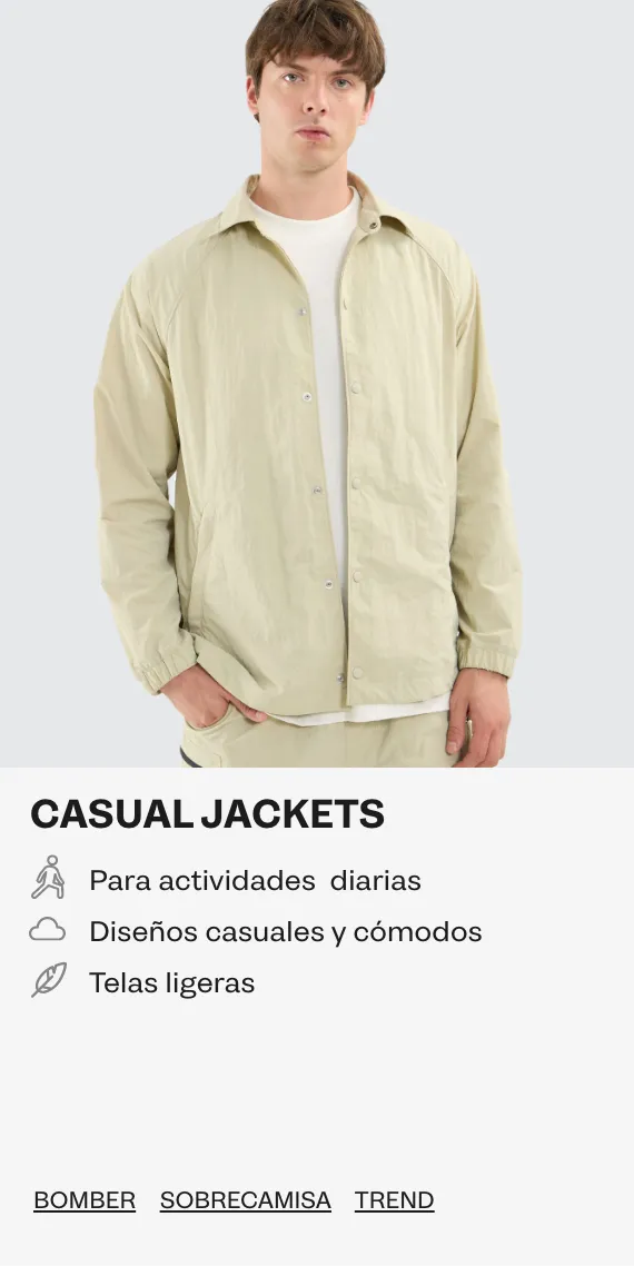 Chaquetas Deportivas Hombre