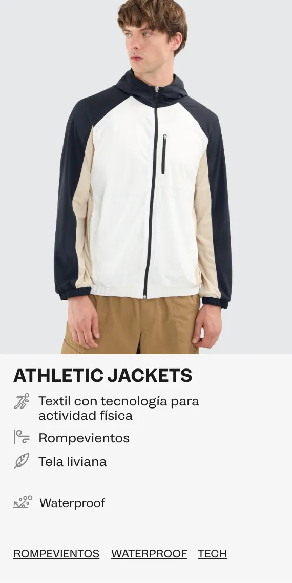 Chaquetas Deportivas Hombre