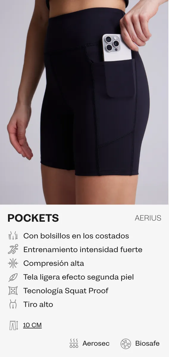 Shorts Deportivos Mujer