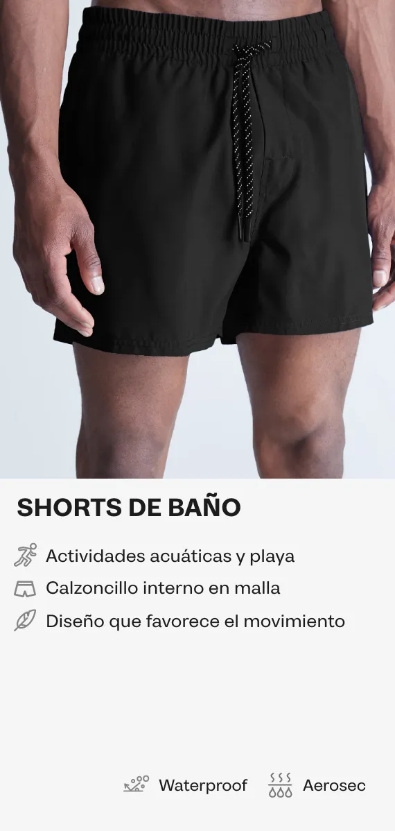 Shorts Deportivos Hombre
