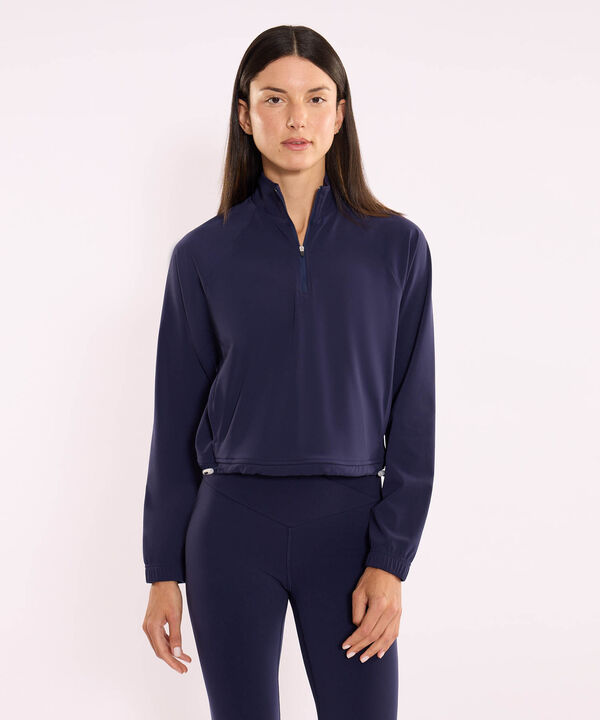 Buzo deportivo cuello alto