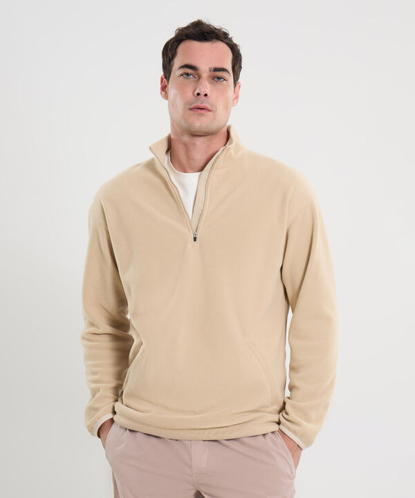 Buzo half zipper